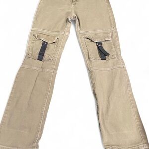 Women's Tan Cargo Pants